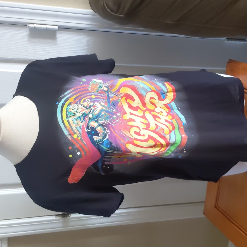 Thor love and thunder black t-shirt XL